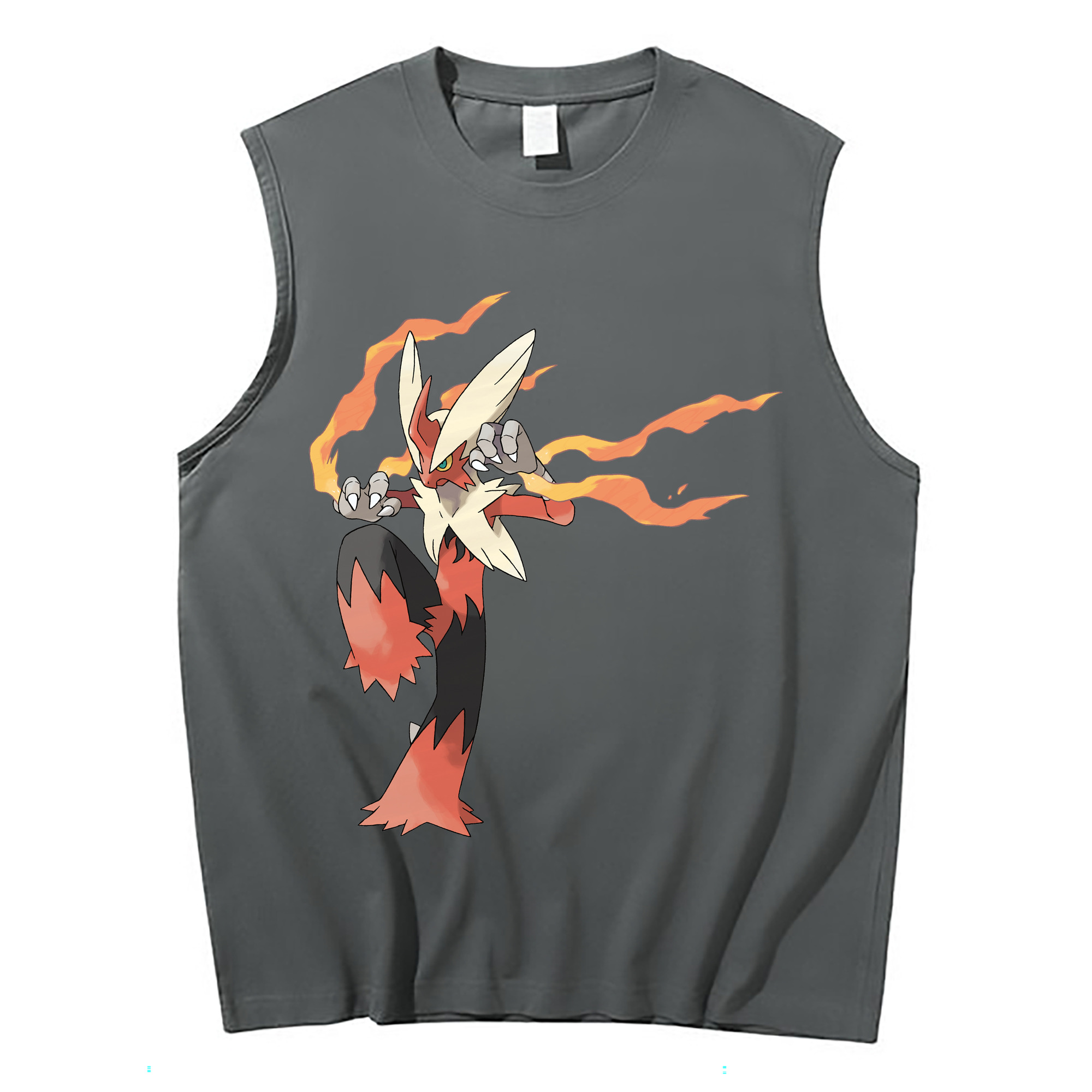 （画像用） ポケットモンスター Pokémon コットン100％タンクトップ（フロントプリント）